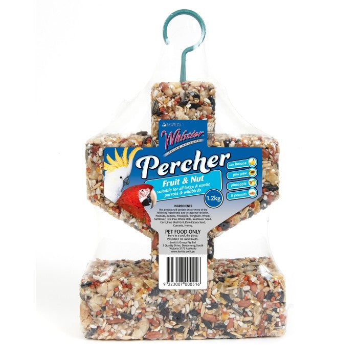 Whistler Percher Fruit & Nut Bird Treat 1.2kg - Pet And Farm
