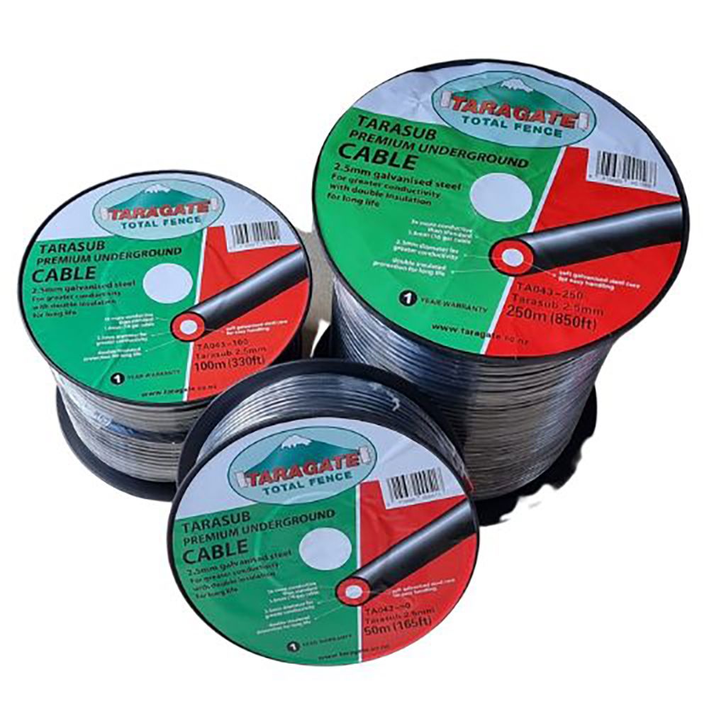 Tarasub underground cable 2.5mm x 50m roll - Pet And Farm