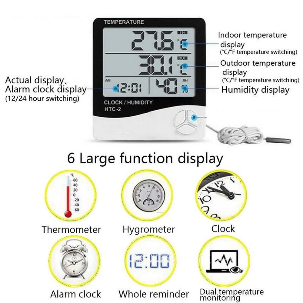 Thermometer Indoor/Outdoor Digital