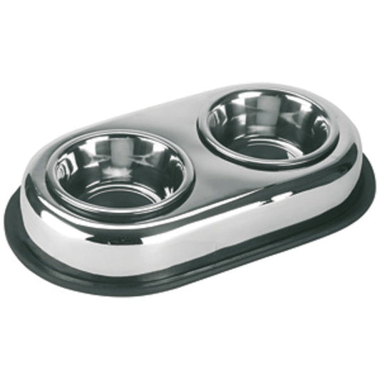 Stainless Duo Dog Bowl - Pet And Farm