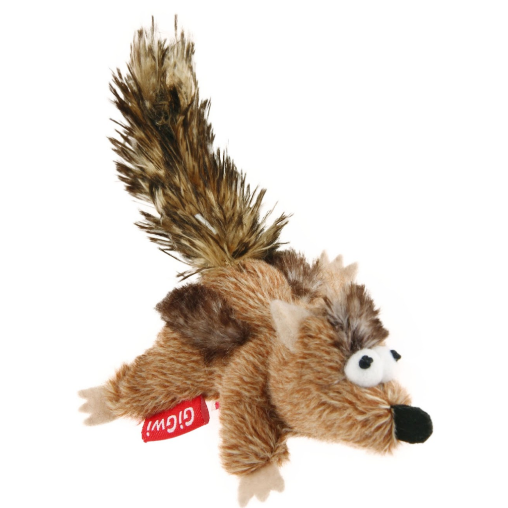 Gigwi Catch & Scratch Chipmunk with Catnip - Pet And Farm