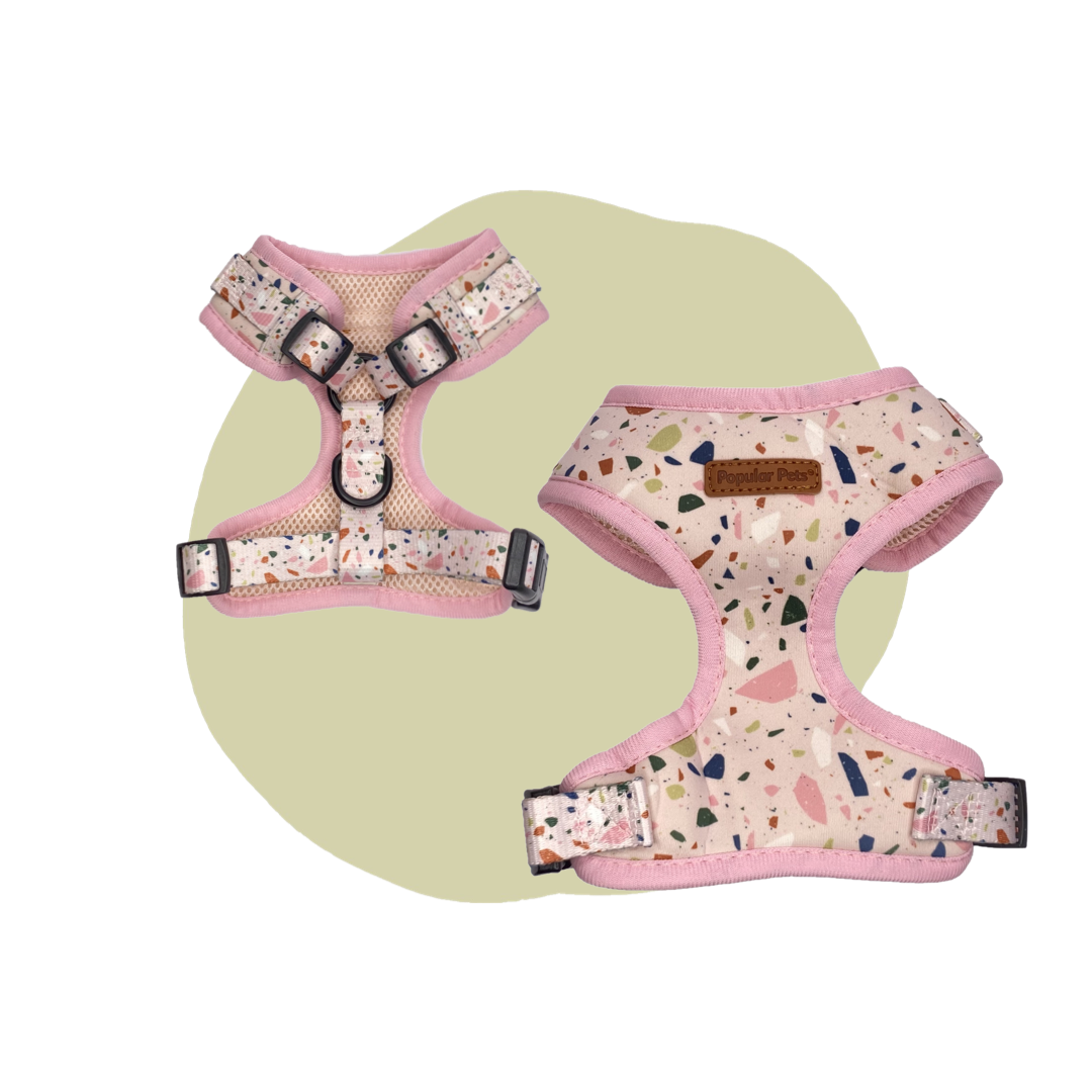 Pastel Terrazzo Dog Harness - Pet And Farm