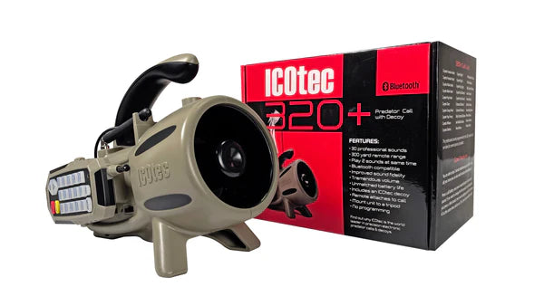ICOtec Electronic Game Caller - 320+ Decoy Combo - Pet And Farm