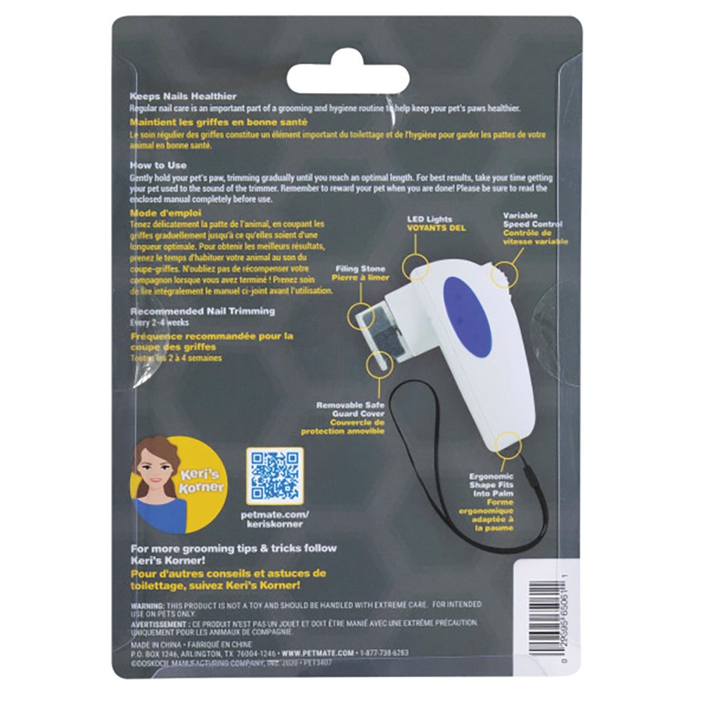 JW Gripsoft PALM NAIL GRINDER FOR PETS - Pet And Farm