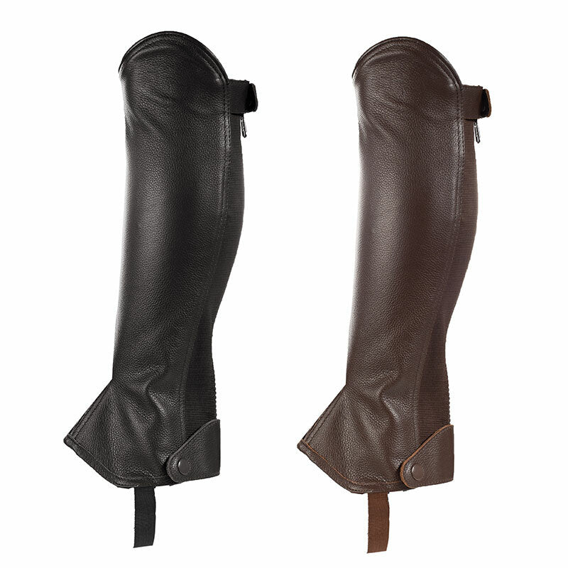 Horze Spirit Leather Chaps - Pet And Farm