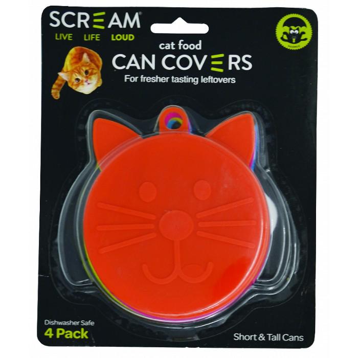 Scream Cat Food Can Covers - Pet And Farm