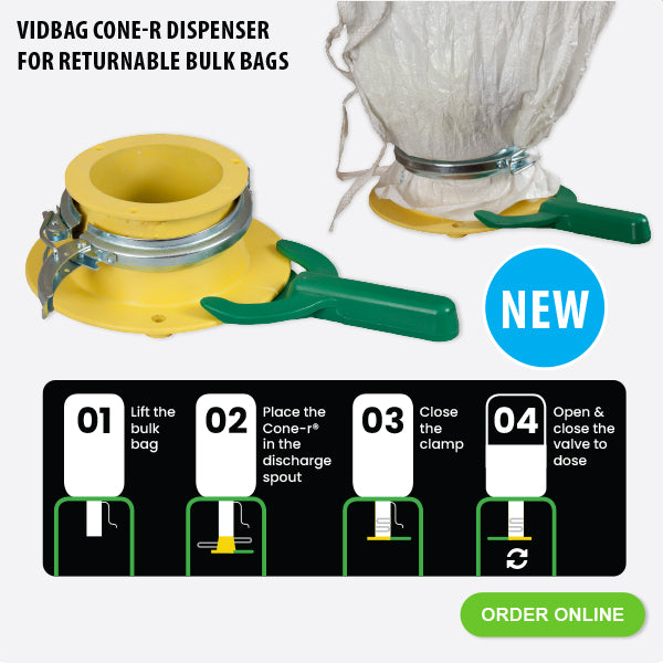 Vidbag Cone - R Dispenser For Returnable Bulka Bags - Pet And Farm