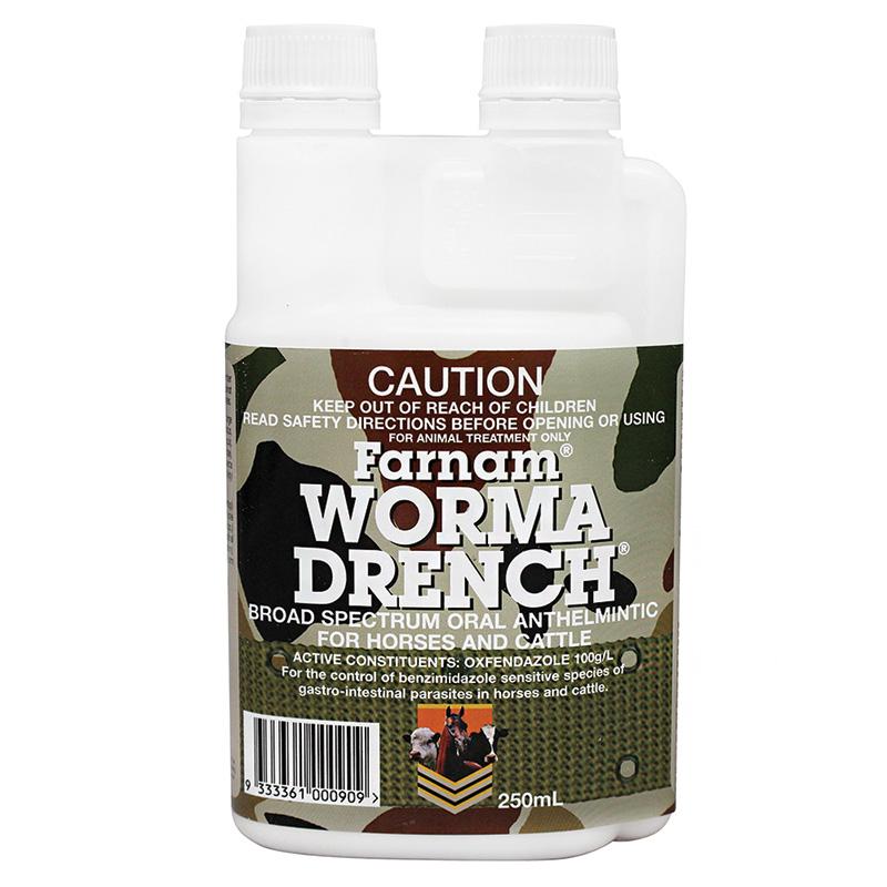 Worma Oral Drench For Horses & Cattle - Pet And Farm
