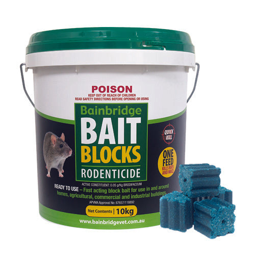 Bainbridge Rodent Bait Blocks - Pet And Farm