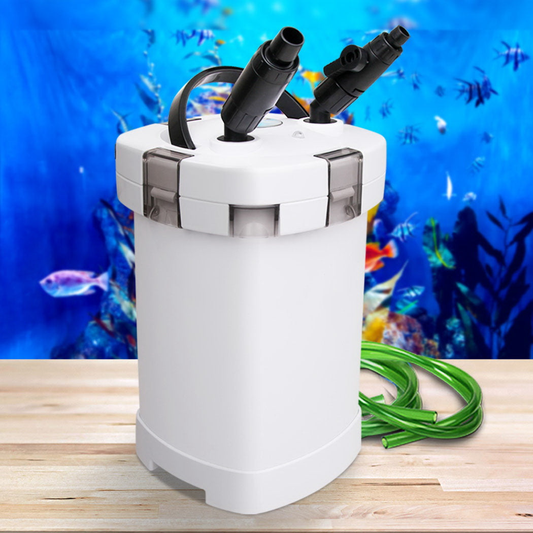 Giantz Aquarium Filter Fish Tank External Canister Water Pump 1250L/H - Pet And Farm