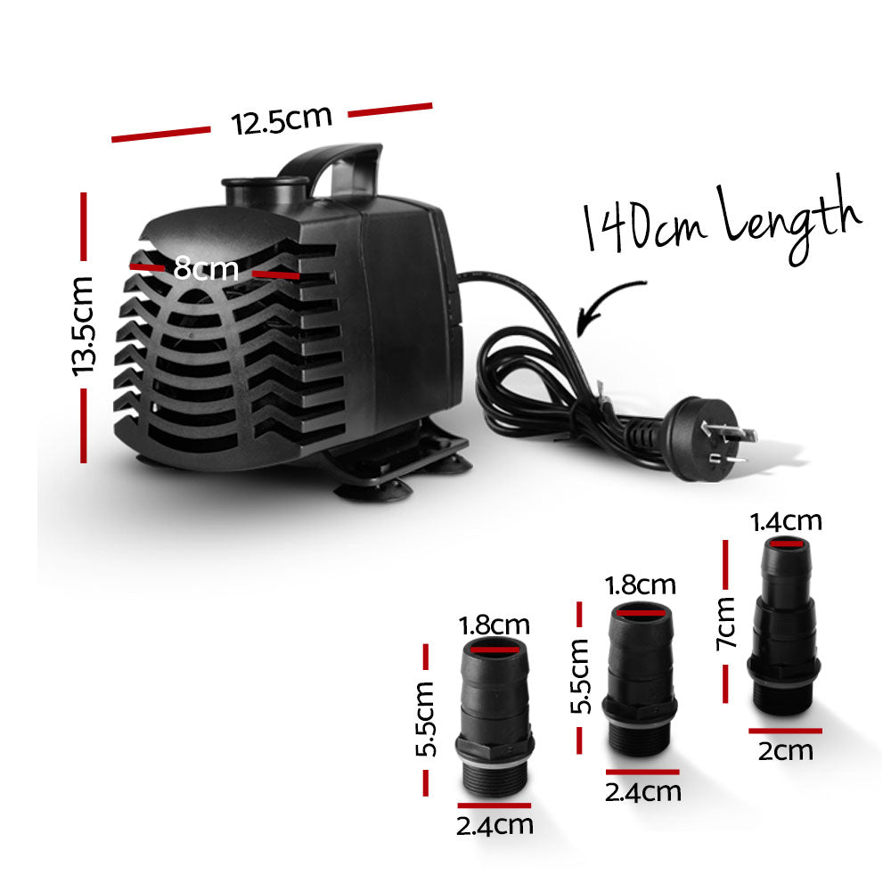 Giantz 2500L/H Submersible Aqua Aquarium Water Pump - Pet And Farm