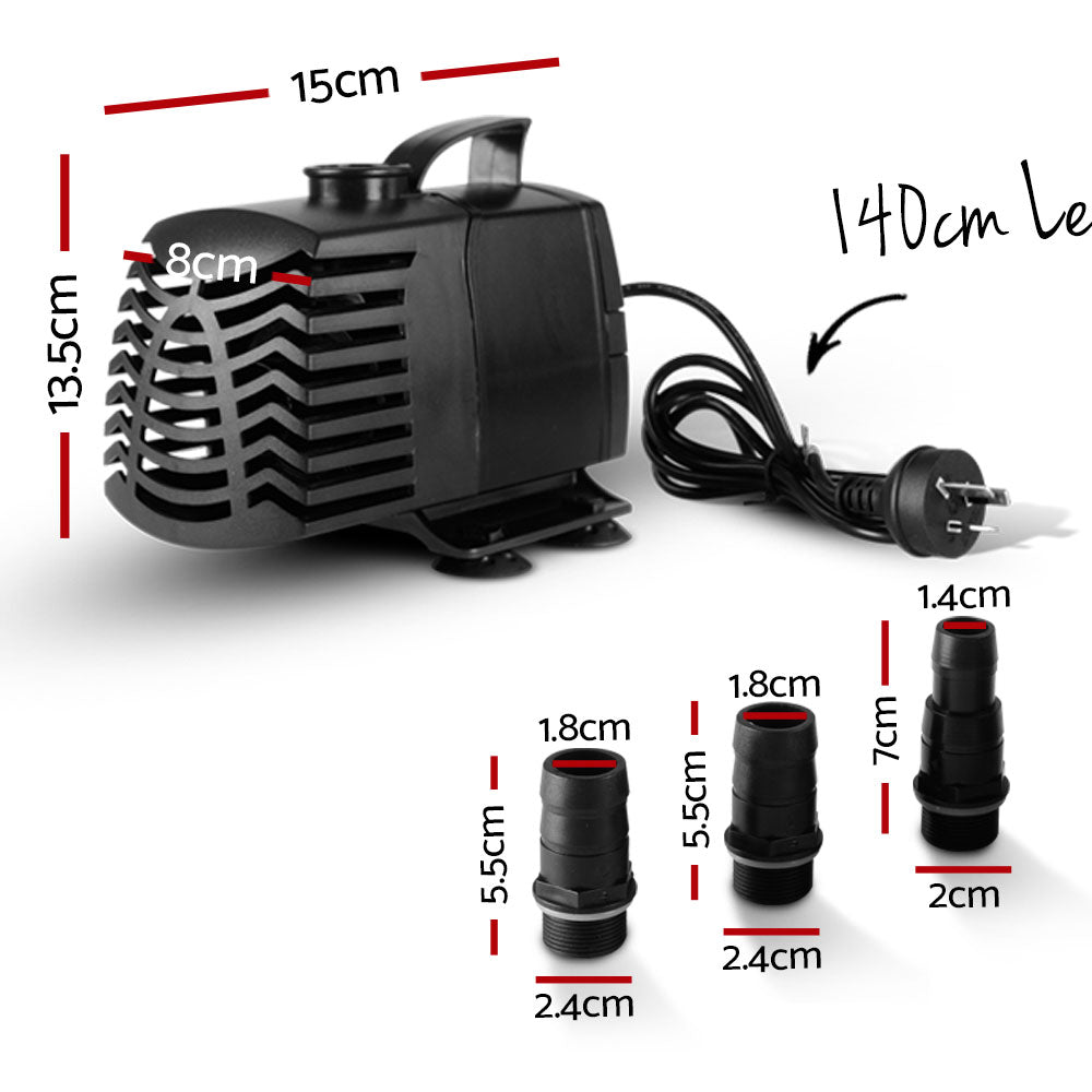 Giantz 3000L/H Submersible Aqua Aquarium Water Pump - Pet And Farm