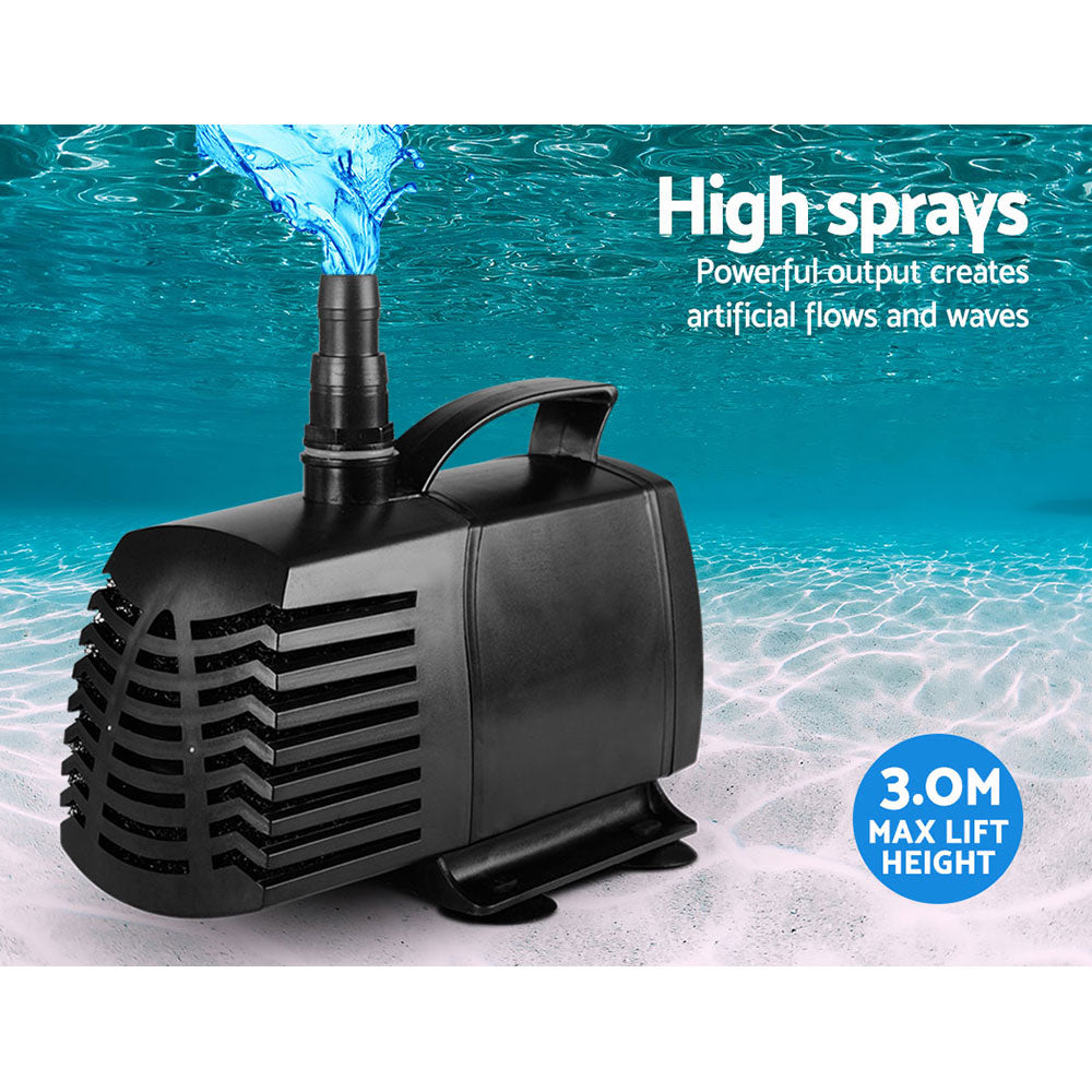 Giantz 3000L/H Submersible Aqua Aquarium Water Pump - Pet And Farm