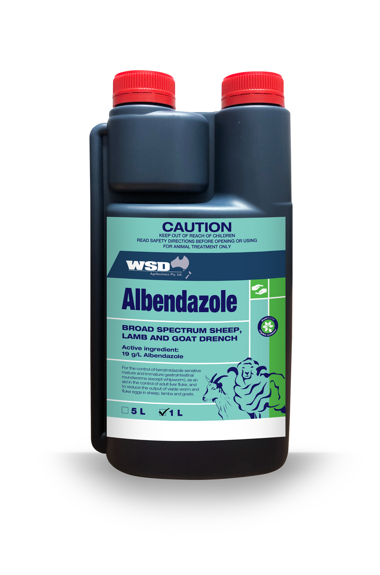 WSD Albendazole Broad Spectrum Drench - Pet And Farm