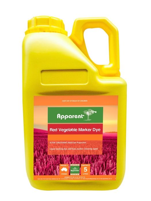 Apparent Red Vegetable Mark Dye - Pet And Farm