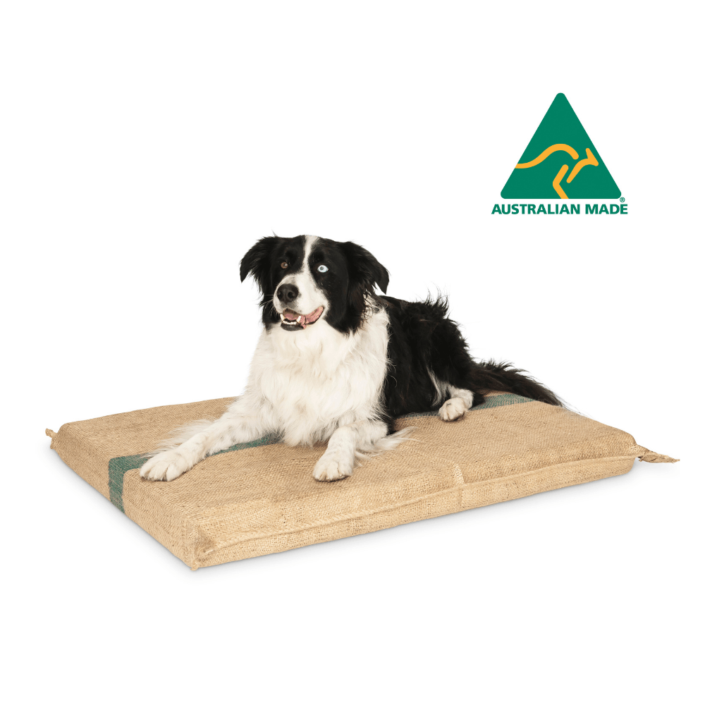 Hessian Foam Mattress Dog Beds - Pet And Farm
