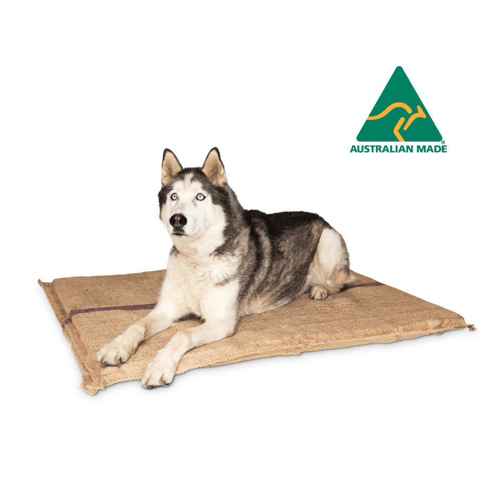Hessian Foam Mattress Dog Beds - Pet And Farm