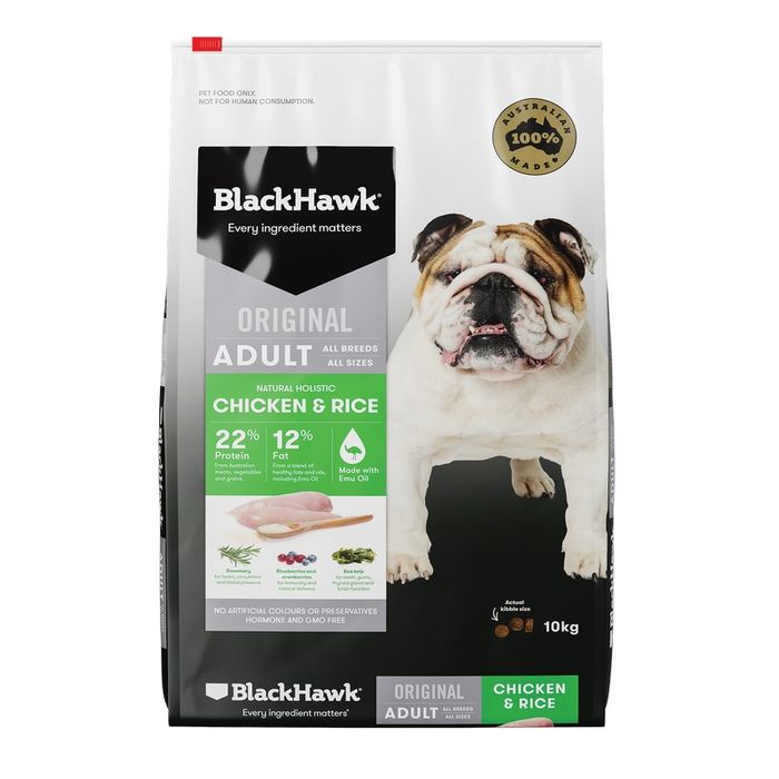 Black Hawk Dog Food Adult Chicken and Rice - Pet And Farm