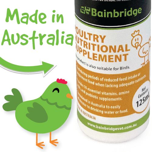 Bainbridge Poultry Nutritional Supplement 125ml - Pet And Farm