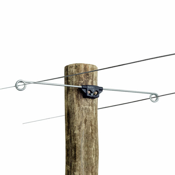 Nemtek Double Live Tip Fencing Offset Bracket 20pk - Pet And Farm