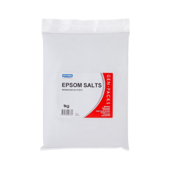 Vetsense Gen-Pack Epsom Salts 1kg - Pet And Farm