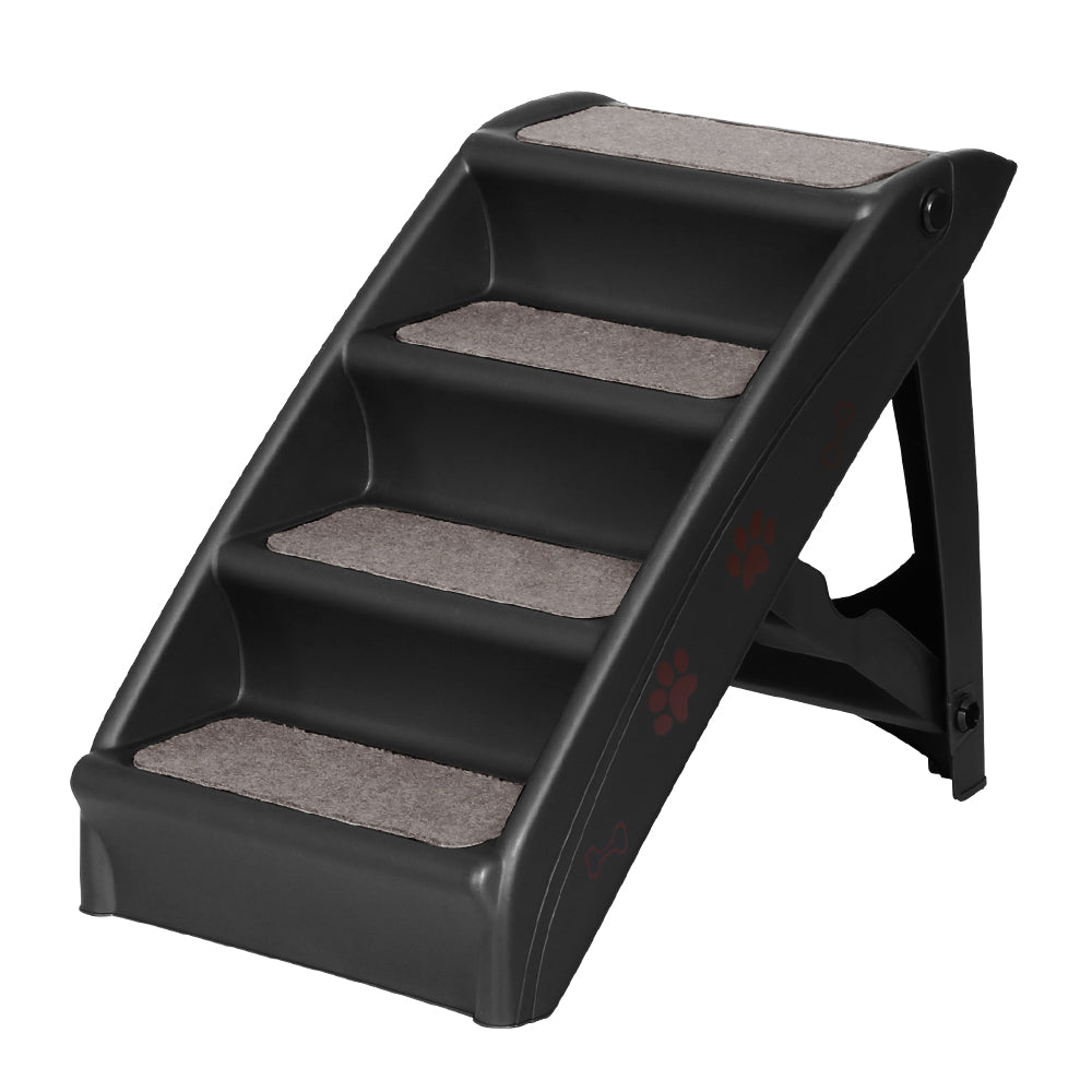 i.Pet Dog Ramp For Bed Sofa Car Pet Steps Stairs Ladder Indoor Foldable Portable - Pet And Farm