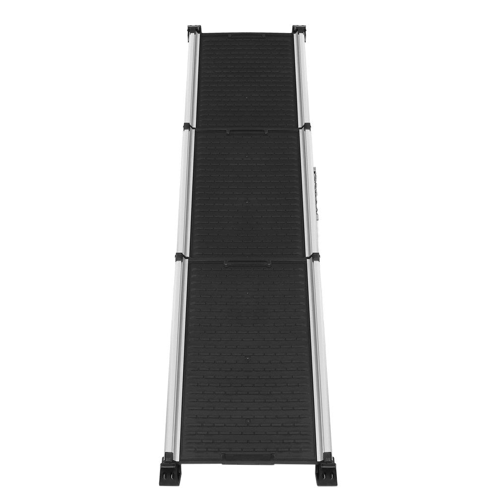 i.Pet Dog Ramp Dog Steps Pet Car Travel Step Stair Foldable Portable Ladder Aluminium - Pet And Farm