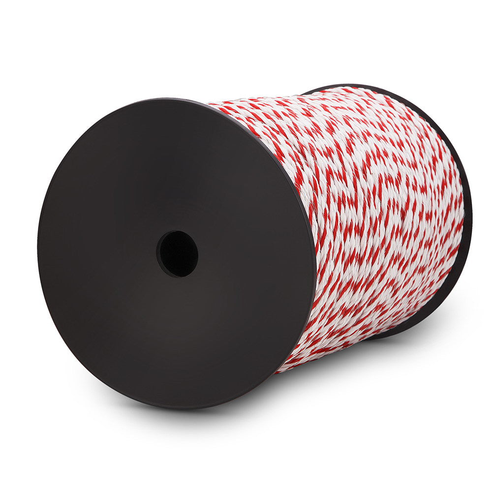 Giantz 1000M Electric Fence Wire Tape Poly Stainless Steel Temporary Fencing Kit - Pet And Farm