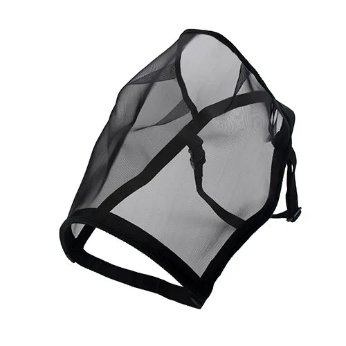 Horse Fly Mask Black Mesh - Pet And Farm