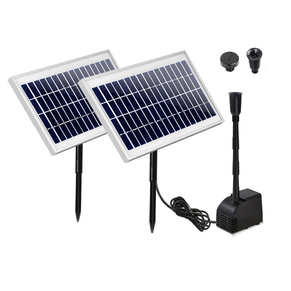 Gardeon 110W Solar Powered Water Pond Pump Outdoor Submersible Fountains - Pet And Farm