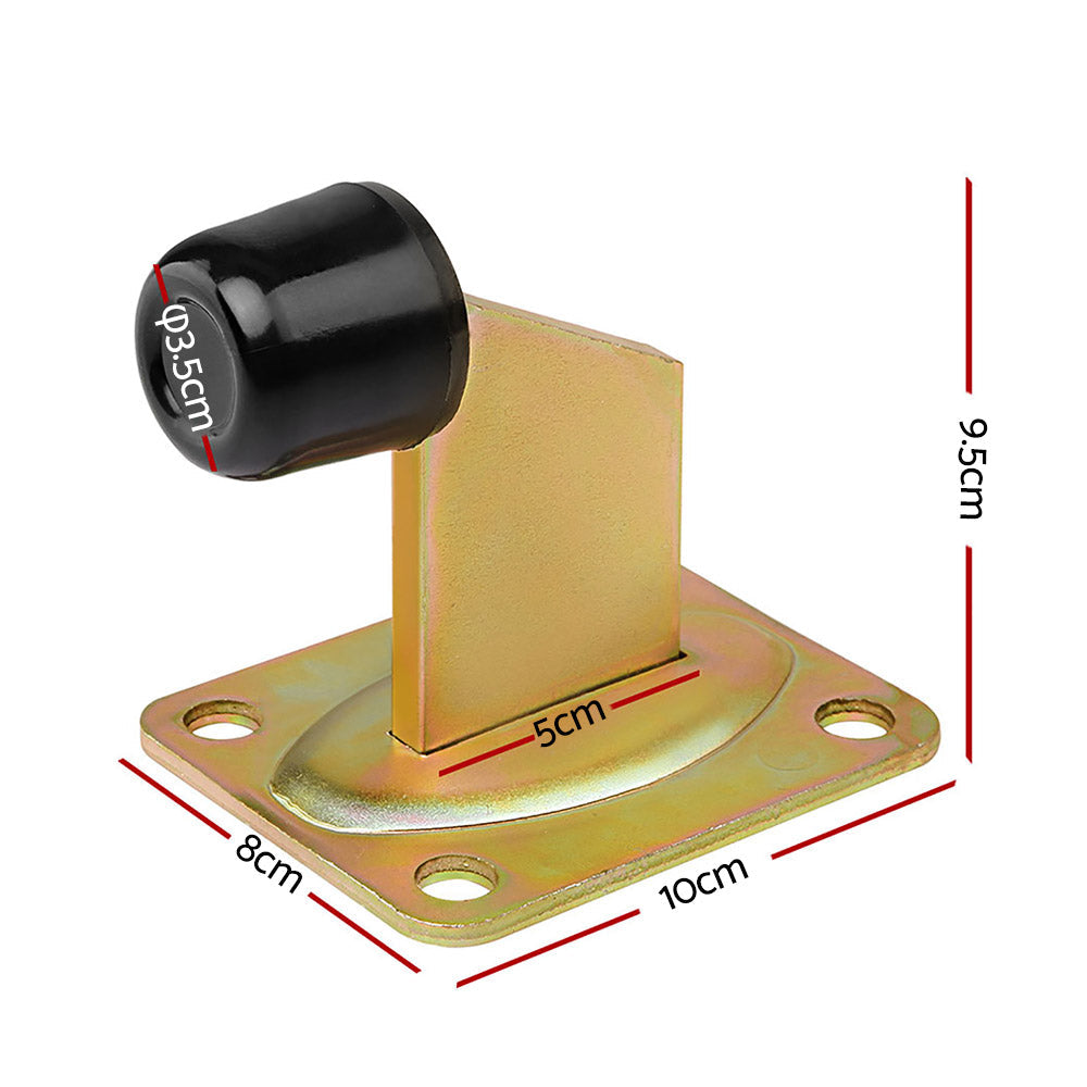 LockMaster Roller Guide Gate Opener Track Stopper Sliding Hardware Accessories Kit - Pet And Farm