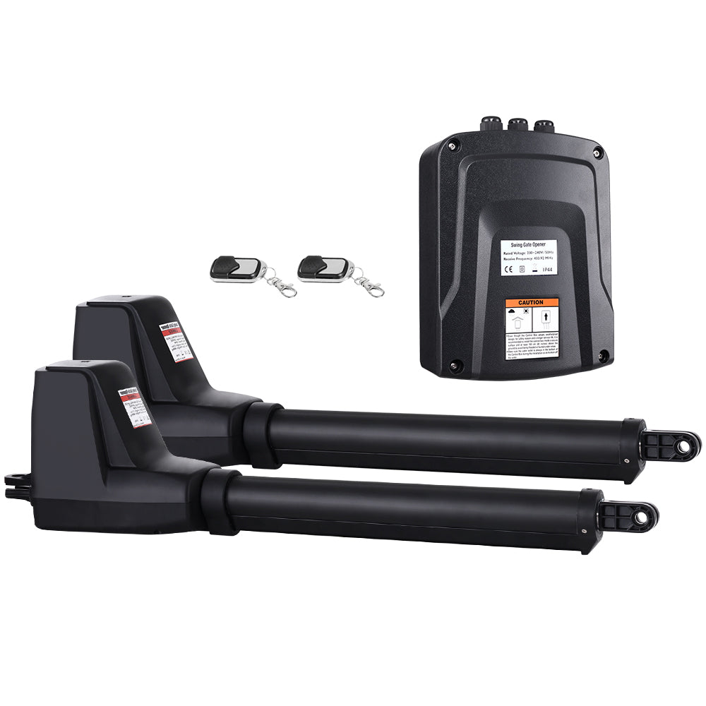 LockMaster Swing Gate Opener Double Automatic Electric Kit Remote Control 1000KG - Pet And Farm