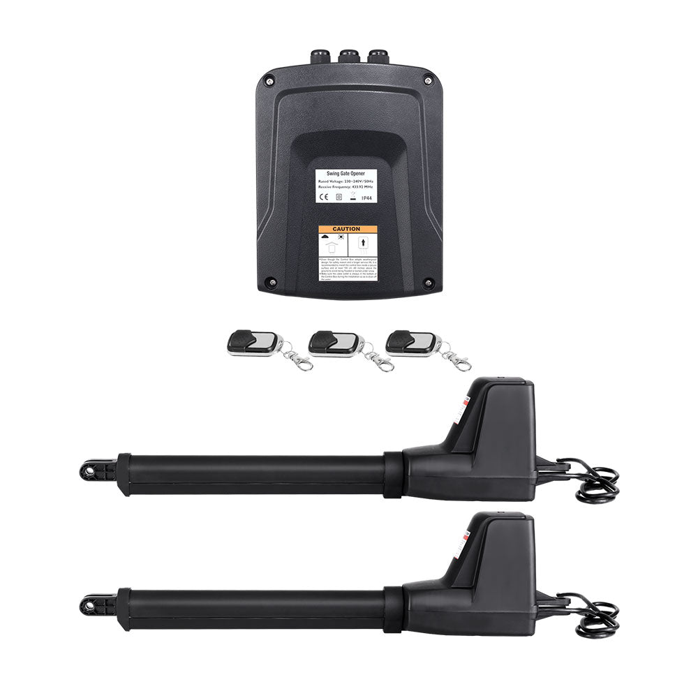 LockMaster Swing Gate Opener Double Automatic Electric Kit Remote Control 1000KG - Pet And Farm