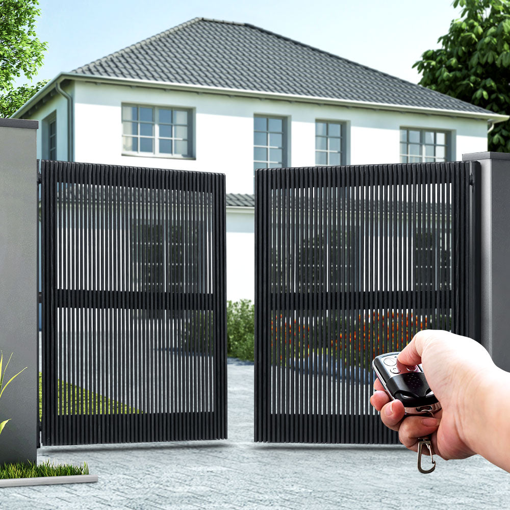 LockMaster Swing Gate Opener Double Automatic Electric Kit Remote Control 1000KG - Pet And Farm