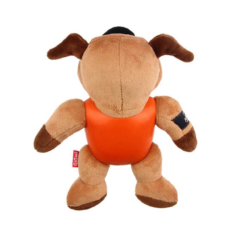 Gigwi I’m Hero Armour Dog Plush Squeak - Pet And Farm