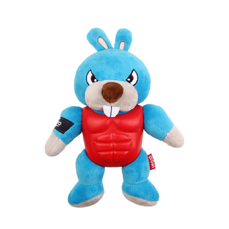 Gigwi I’m Hero Armour Rabbit Plush Squeak - Pet And Farm