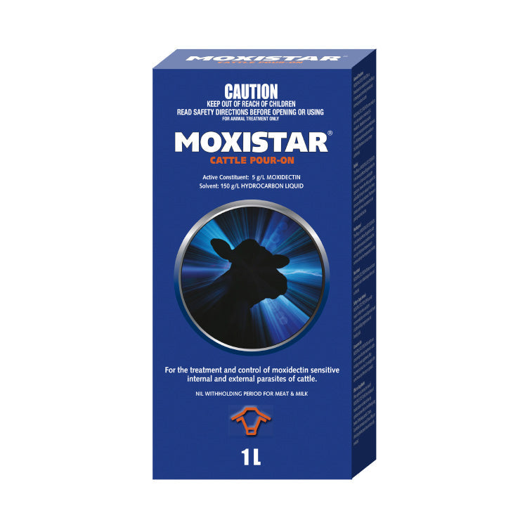 HRC Moxistar Cattle Pour On - Pet And Farm