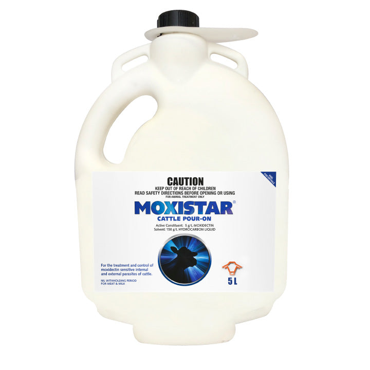 HRC Moxistar Cattle Pour On - Pet And Farm