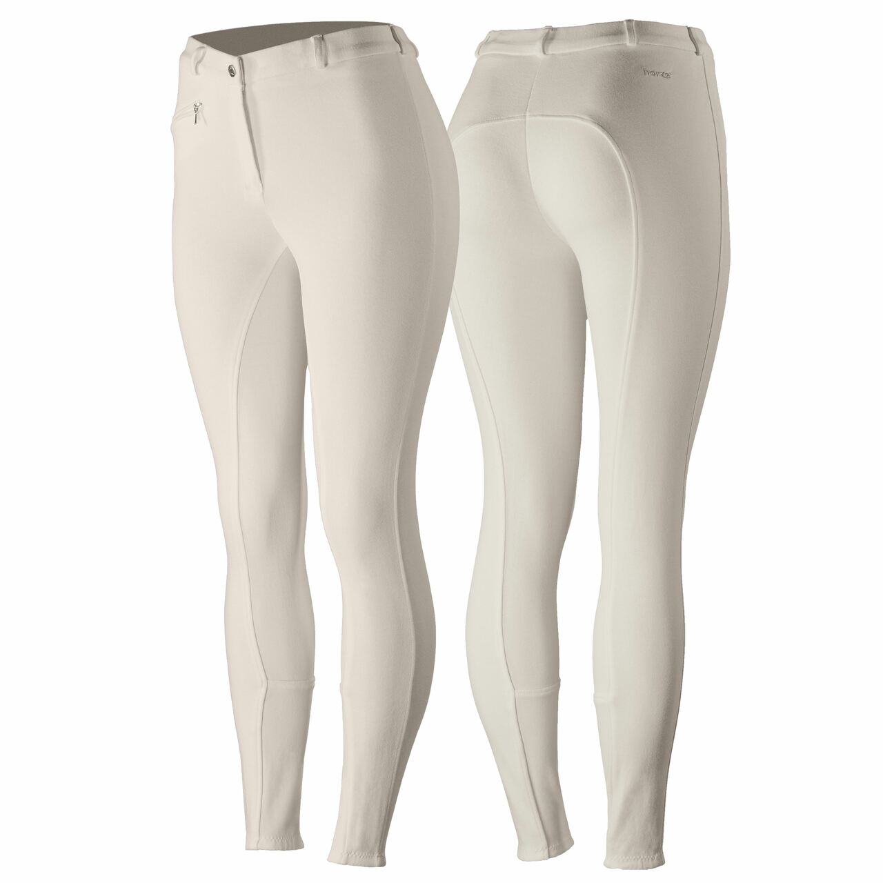 Horze Active Silicone FS Seat Ladies Breeches - Pet And Farm