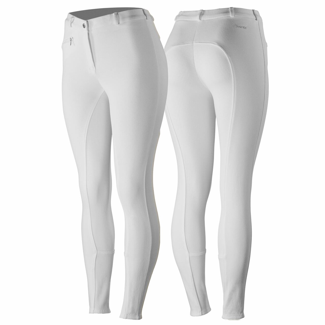 Horze Active Silicone FS Seat Ladies Breeches - Pet And Farm