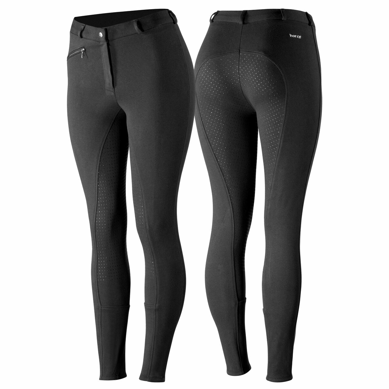 Horze Active Silicone FS Seat Ladies Breeches - Pet And Farm