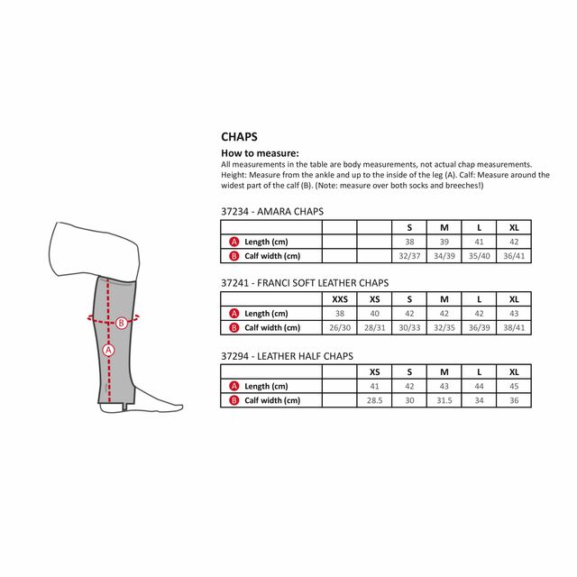 Horze Franci Soft Leather Chaps - Pet And Farm