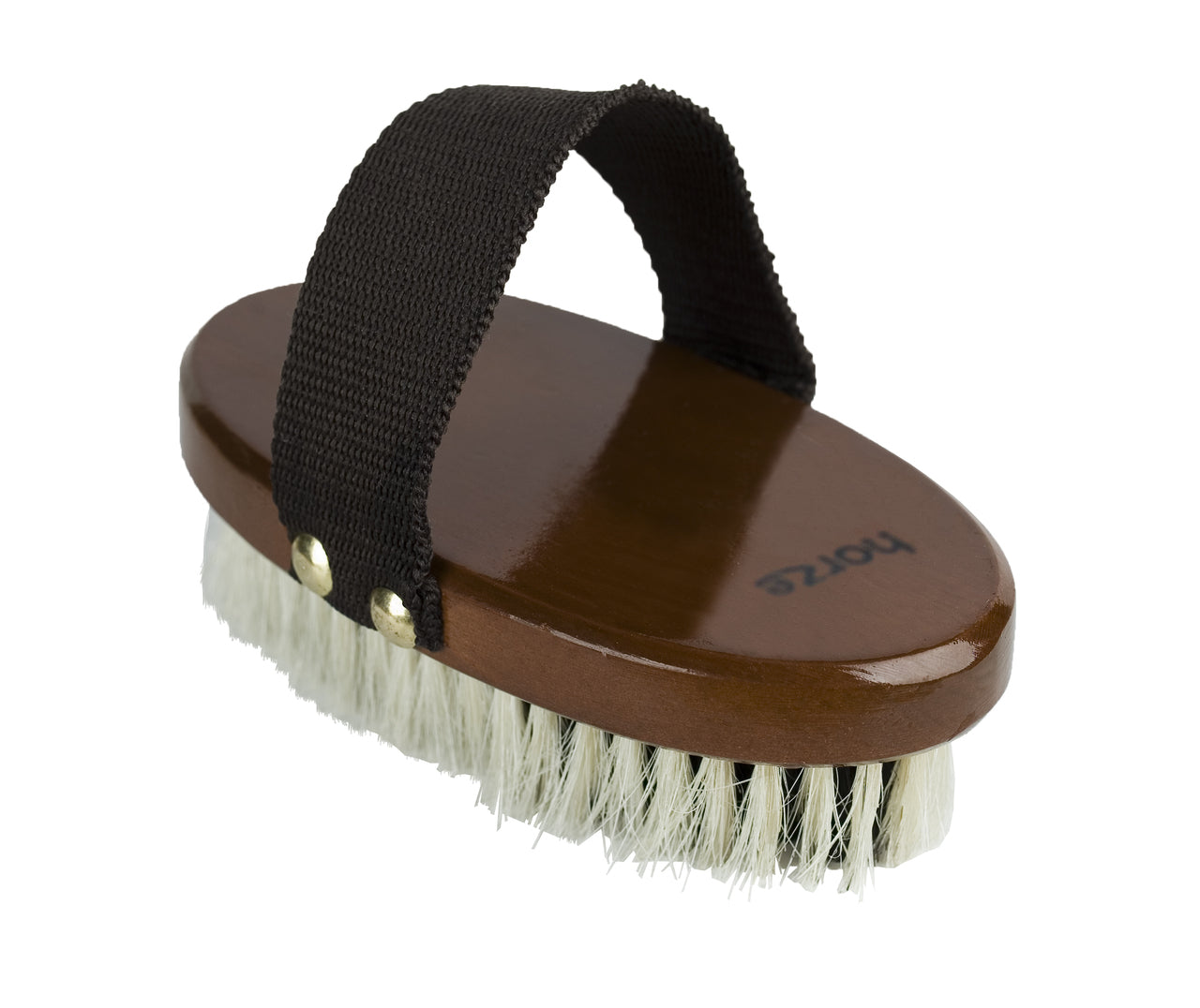 Horze Natural Body Brush Small (Wood Backed) - Pet And Farm