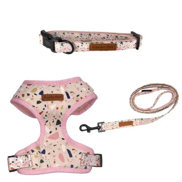 Pastel Terrazzo Dog Collar - Pet And Farm