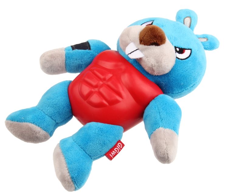 Gigwi I’m Hero Armour Rabbit Plush Squeak - Pet And Farm