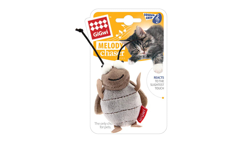 Gigwi Melody Cricket Hedge Hog Cat Toy - Pet And Farm