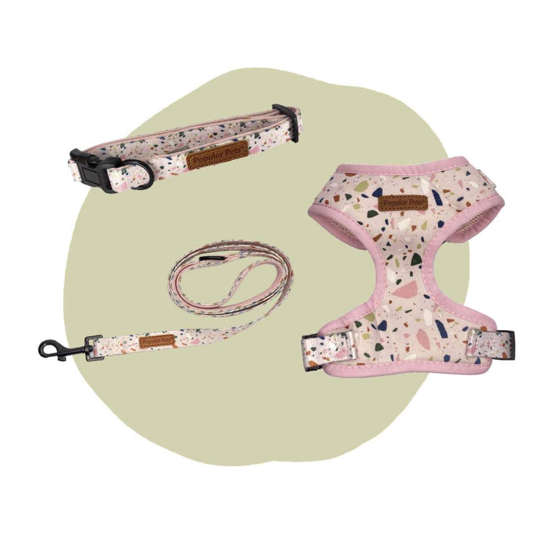 Pastel Terrazzo Dog Harness - Pet And Farm