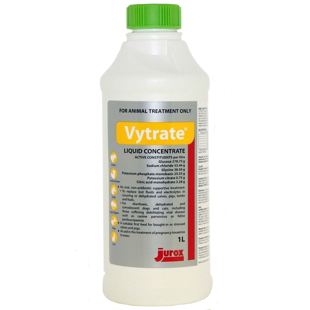 Jurox Vytrate Liquid 1L - Pet And Farm