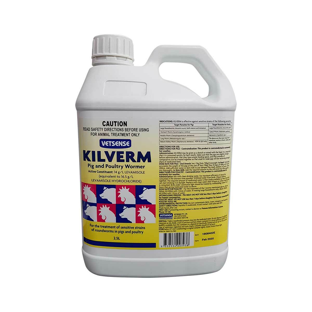 Kilverm Pig & Poultry Wormer - Pet And Farm