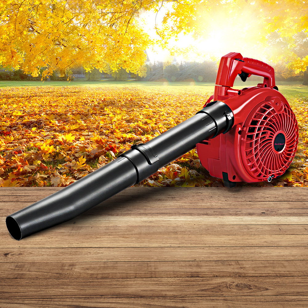 Giantz 36CC Petrol Blower and Vacuum - Orange & Black - Pet And Farm